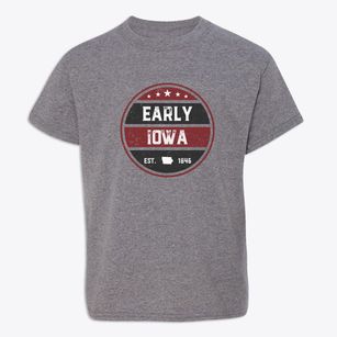 Early Iowa Americana Youth T-shirt