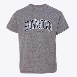 Brownstown Arkansas Traditional Youth T-shirt
