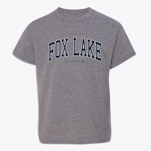 Fox Lake Wisconsin Traditional Youth T-shirt