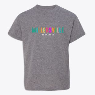 Millersville Tennessee Color Pop Youth T-shirt