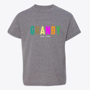Granby New York Color Pop Youth T-shirt