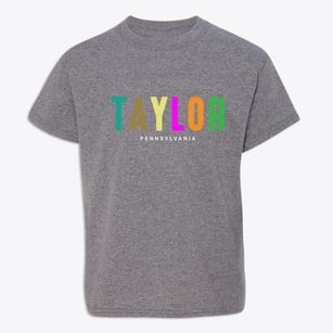Taylor Pennsylvania Color Pop Youth T-shirt