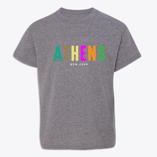Athens New York Color Pop Youth T-shirt