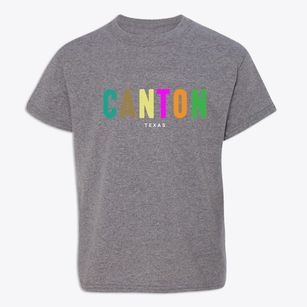 Canton Texas Color Pop Youth T-shirt