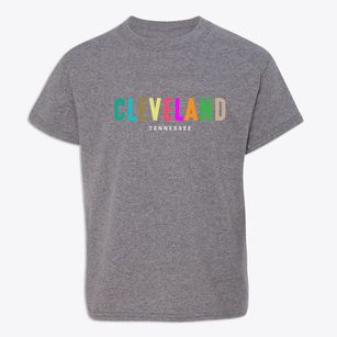 Cleveland Tennessee Color Pop Youth T-shirt