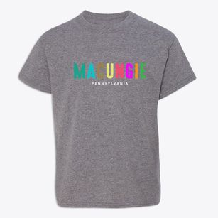 Macungie Pennsylvania Color Pop Youth T-shirt