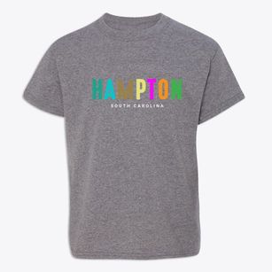Hampton South Carolina Color Pop Youth T-shirt