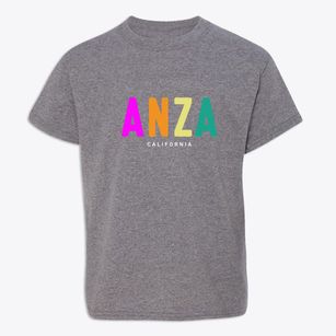 Anza California Color Pop Youth T-shirt