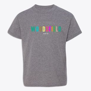 Woodsfield Ohio Color Pop Youth T-shirt