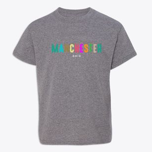 Manchester Ohio Color Pop Youth T-shirt