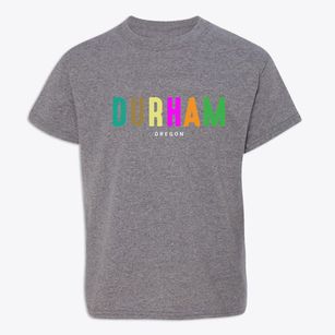 Durham Oregon Color Pop Youth T-shirt