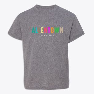 Allentown New Jersey Color Pop Youth T-shirt