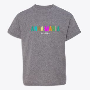 Anna Maria Florida Color Pop Youth T-shirt