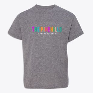 The Pinehills Massachusetts Color Pop Youth T-shirt