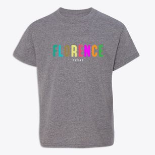 Florence Texas Color Pop Youth T-shirt
