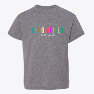 Bloomfield Pennsylvania Color Pop Youth T-shirt