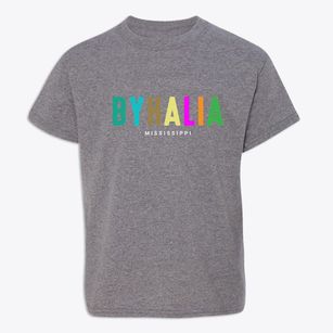 Byhalia Mississippi Color Pop Youth T-shirt