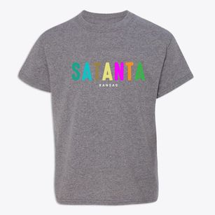 Satanta Kansas Color Pop Youth T-shirt