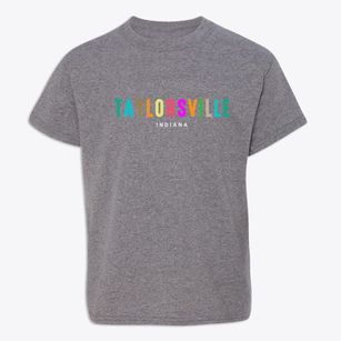 Taylorsville Indiana Color Pop Youth T-shirt