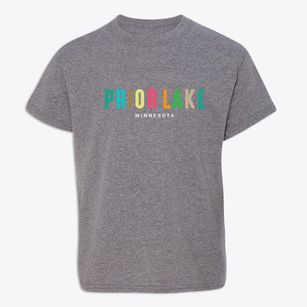 Prior Lake Minnesota Color Pop Youth T-shirt