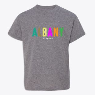 Albany Vermont Color Pop Youth T-shirt