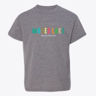 Moses Lake Washington Color Pop Youth T-shirt
