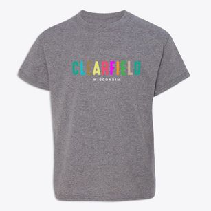 Clearfield Wisconsin Color Pop Youth T-shirt
