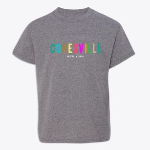Conesville New York Color Pop Youth T-shirt