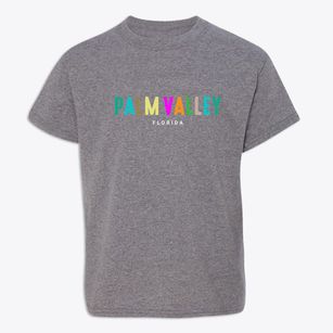 Palm Valley Florida Color Pop Youth T-shirt