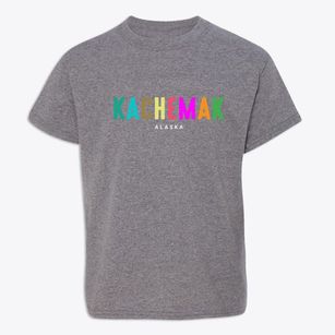 Kachemak Alaska Color Pop Youth T-shirt