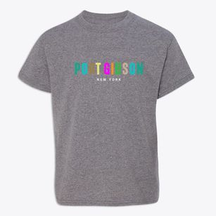 Port Gibson New York Color Pop Youth T-shirt
