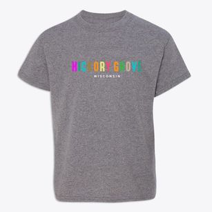 Hickory Grove Wisconsin Color Pop Youth T-shirt
