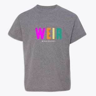 Weir Mississippi Color Pop Youth T-shirt
