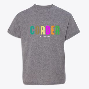 Corder Missouri Color Pop Youth T-shirt