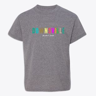Downsville Maryland Color Pop Youth T-shirt