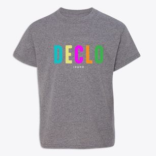 Declo Idaho Color Pop Youth T-shirt