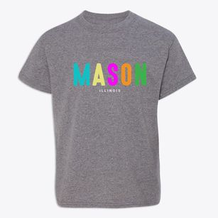 Mason Illinois Color Pop Youth T-shirt