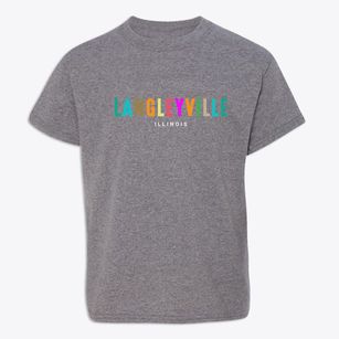 Langleyville Illinois Color Pop Youth T-shirt