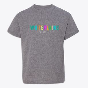 White Plains Georgia Color Pop Youth T-shirt