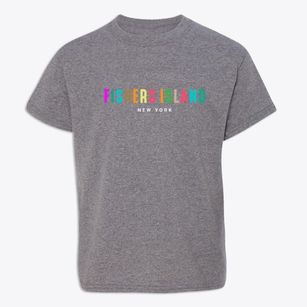 Fishers Island New York Color Pop Youth T-shirt