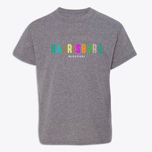 Harrisburg Missouri Color Pop Youth T-shirt