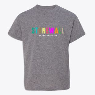 Stonewall North Carolina Color Pop Youth T-shirt