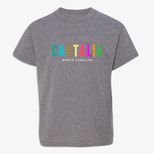 Castalia North Carolina Color Pop Youth T-shirt