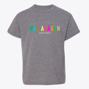 Namakagon Wisconsin Color Pop Youth T-shirt
