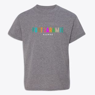 Fort Laramie Wyoming Color Pop Youth T-shirt