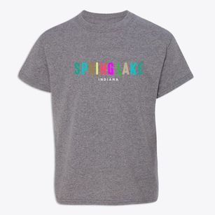 Spring Lake Indiana Color Pop Youth T-shirt