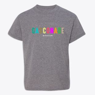 Gasconade Missouri Color Pop Youth T-shirt