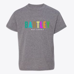 Bartley West Virginia Color Pop Youth T-shirt