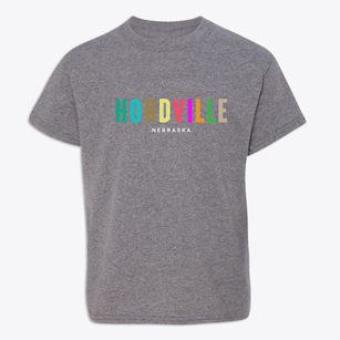 Hordville Nebraska Color Pop Youth T-shirt