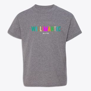 Willimantic Maine Color Pop Youth T-shirt